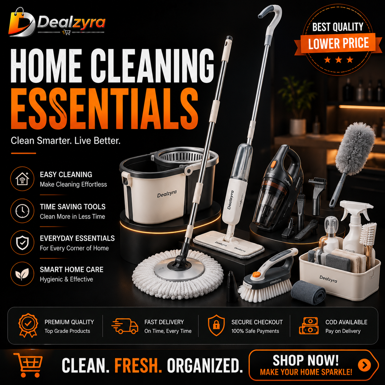 Home Cleaning Essentials