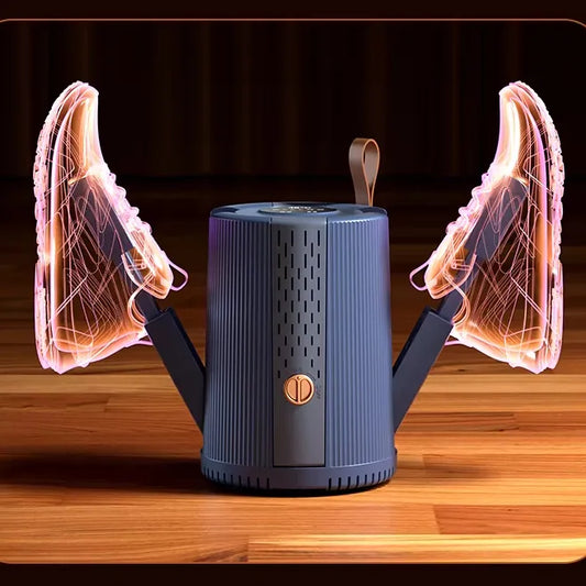 ShoeDry Pro™ – Foldable Electric Shoe & Sock Dryer with Rapid Heating Technology
