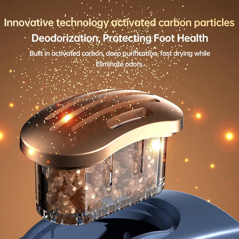 ShoeDry Pro™ – Foldable Electric Shoe & Sock Dryer with Rapid Heating Technology