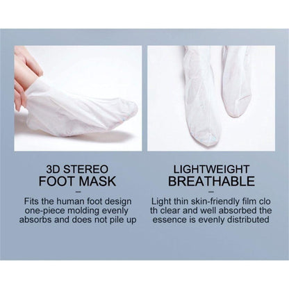 Exfoliating Foot Mask Socks – Deep Hydration & Dead Skin Removal Pedicure Care