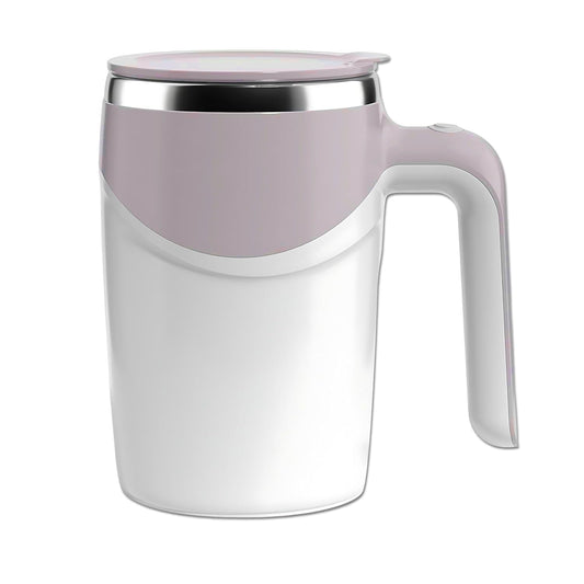 Self Stirring Coffee Mug – Automatic Mixing with Magnetic Stainless Steel Design