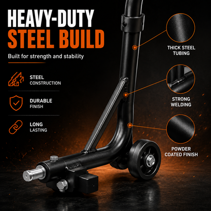 Motorcycle Paddock Stand – Heavy-Duty Bike Maintenance & Parking Stand