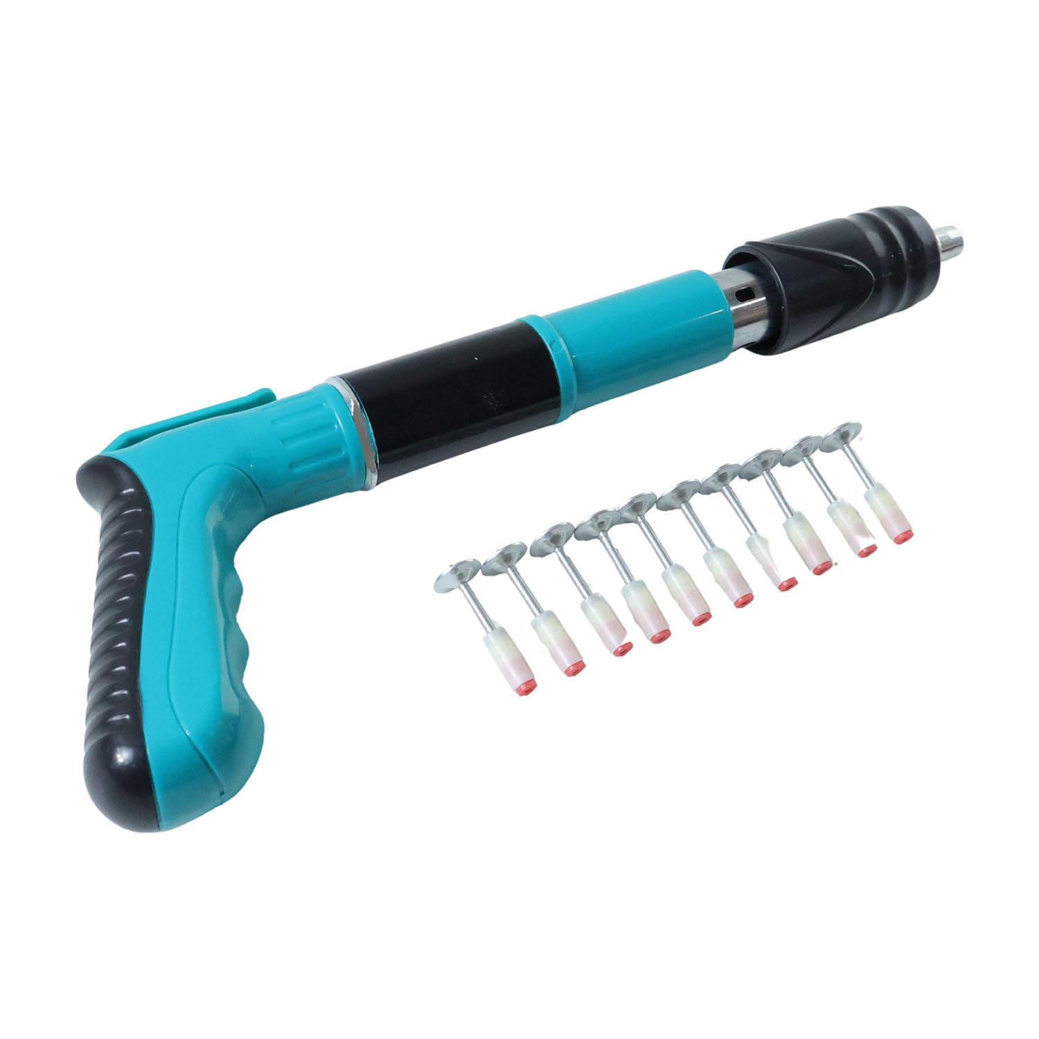 Manual Wall Fastening Tool Nail Gun With Steel Nails Set (1 Set)