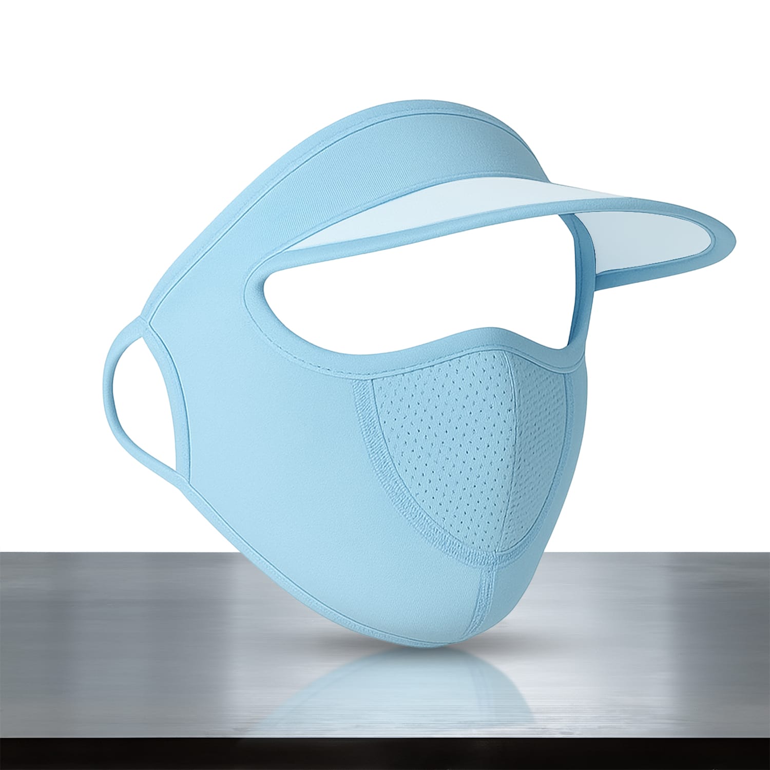 Women’s UV Protection Face Cap with Mask – Breathable Sun & Dust Shield - Dealzyra