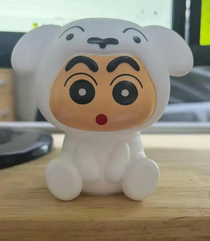 Shin-Chan Shiro LED Night Lamp – Cute Soft Glow Anime Night Light
