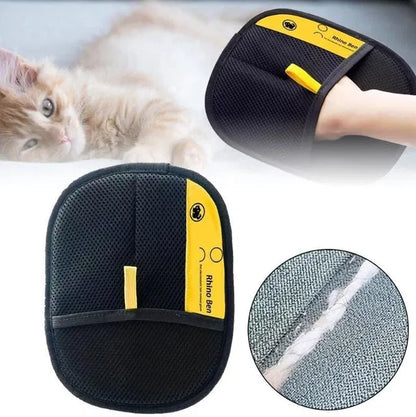 Pet Hair Removal Gloves, Easy Grooming & Shedding Control for Dogs & Cats