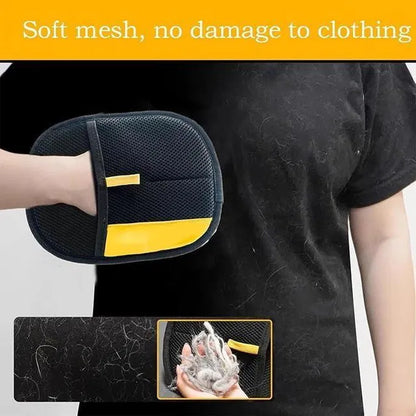 Pet Hair Removal Gloves, Easy Grooming & Shedding Control for Dogs & Cats