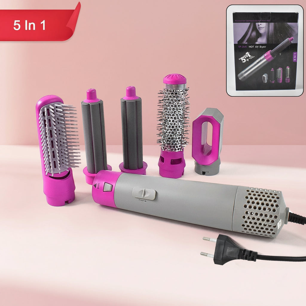5 In 1 Hair Dryer Brush Multifunctional Hot Air Styler Hair Tools