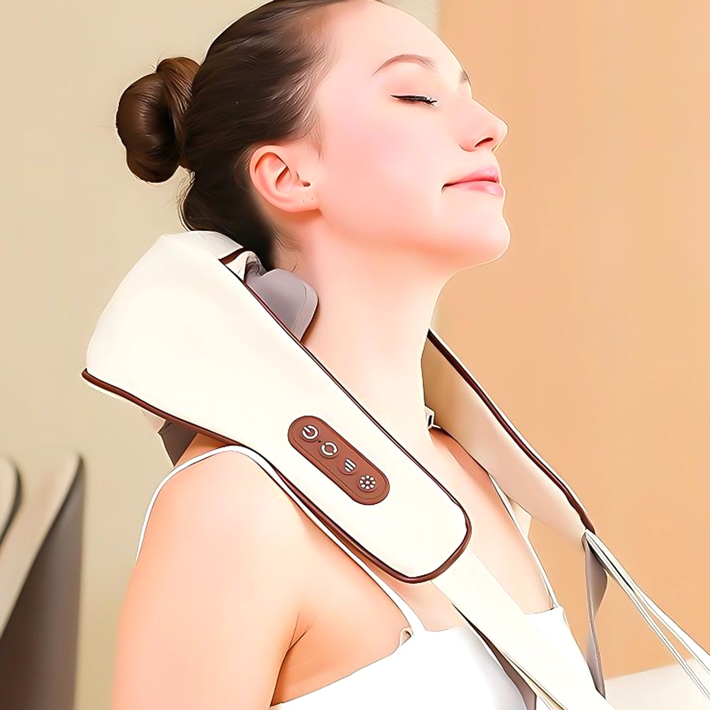 ComfortFit Adjustable Neck & Shoulder  Massager Belt (Medium Belt) - Dealzyra