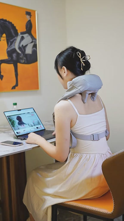 ComfortFit Adjustable Neck & Shoulder  Massager Belt (Medium Belt)