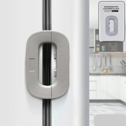 Fridge Door Safety Lock – Child Proof Refrigerator Lock with 3M Adhesive - Dealzyra