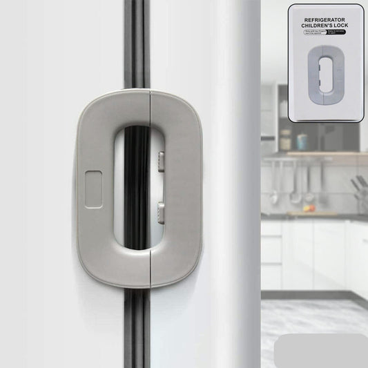 Fridge Door Safety Lock – Child Proof Refrigerator Lock with 3M Adhesive - Dealzyra