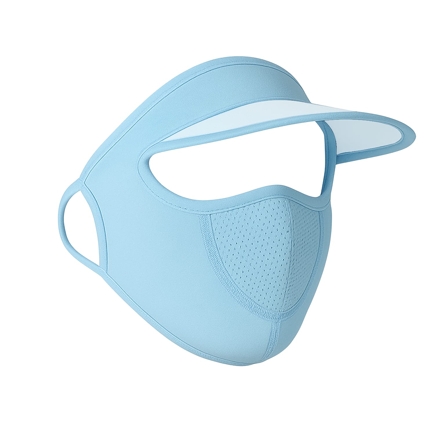 Women’s UV Protection Face Cap with Mask – Breathable Sun & Dust Shield - Dealzyra