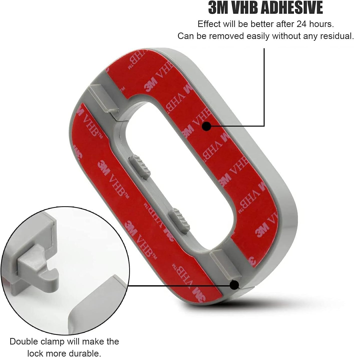 Fridge Door Safety Lock – Child Proof Refrigerator Lock with 3M Adhesive - Dealzyra